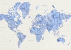Kartor Parlan high detail world map – kvalitetsprodukt för ett vackrare och mer hållbart hem