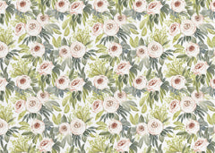 Blommor Ananada watercolor botanical pattern – kvalitetsprodukt för ett vackrare och mer hållbart hem