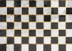Monster Checkerboard black gold white concrete – kvalitetsprodukt för ett vackrare och mer hållbart hem