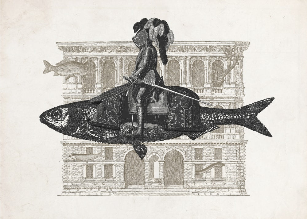 Knight on a Fish