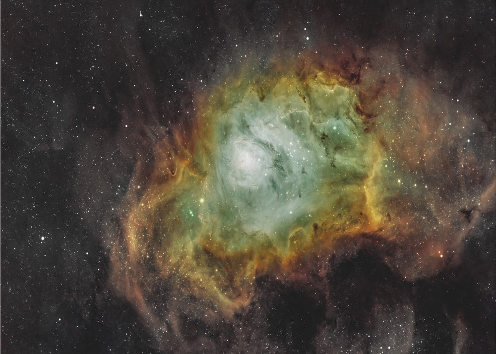 Vibrant Space Nebula