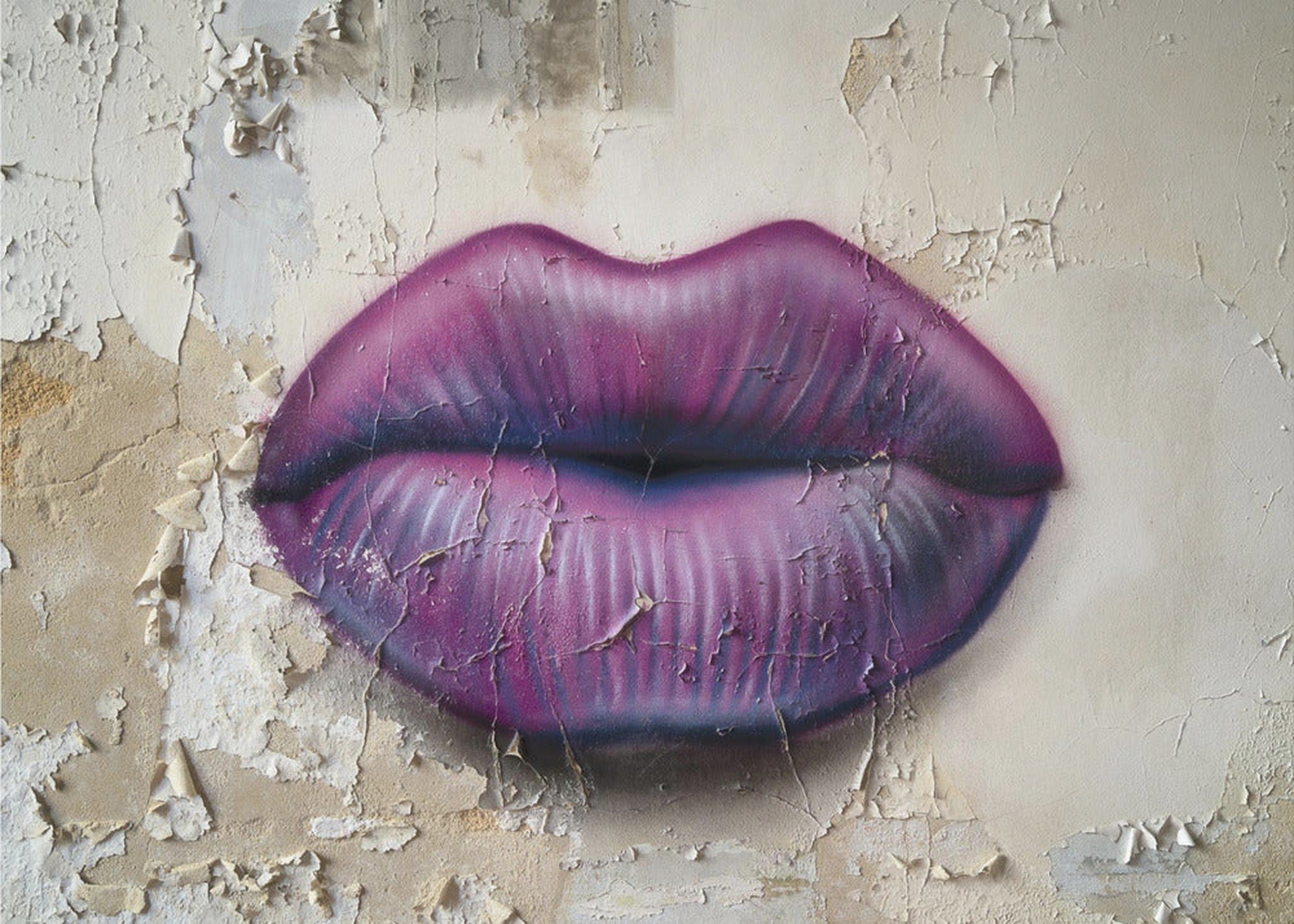 Lips on the Wall -  skönheten i förfall