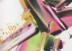 Bold Neon Strokes