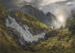 Cascading Mountain Light