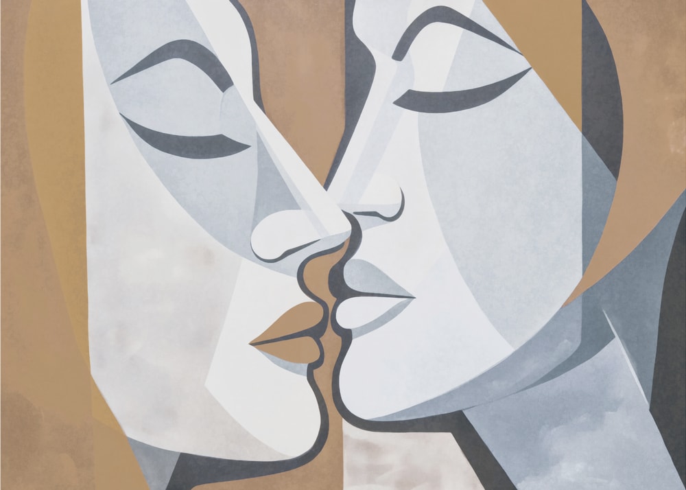 A Kiss Brown Grey