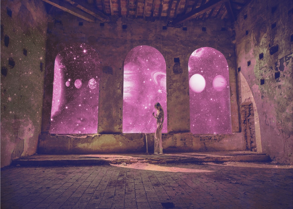 Space Portal Woman