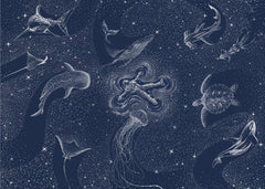 monster Cosmic Ocean With Astronaut – kvalitetsprodukt för ett vackrare och mer hållbart hem