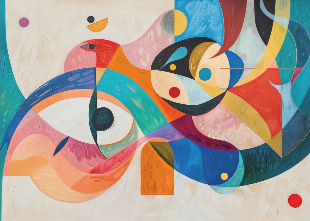 Colorful Abstract Eye