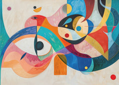 Colorful Abstract Eye