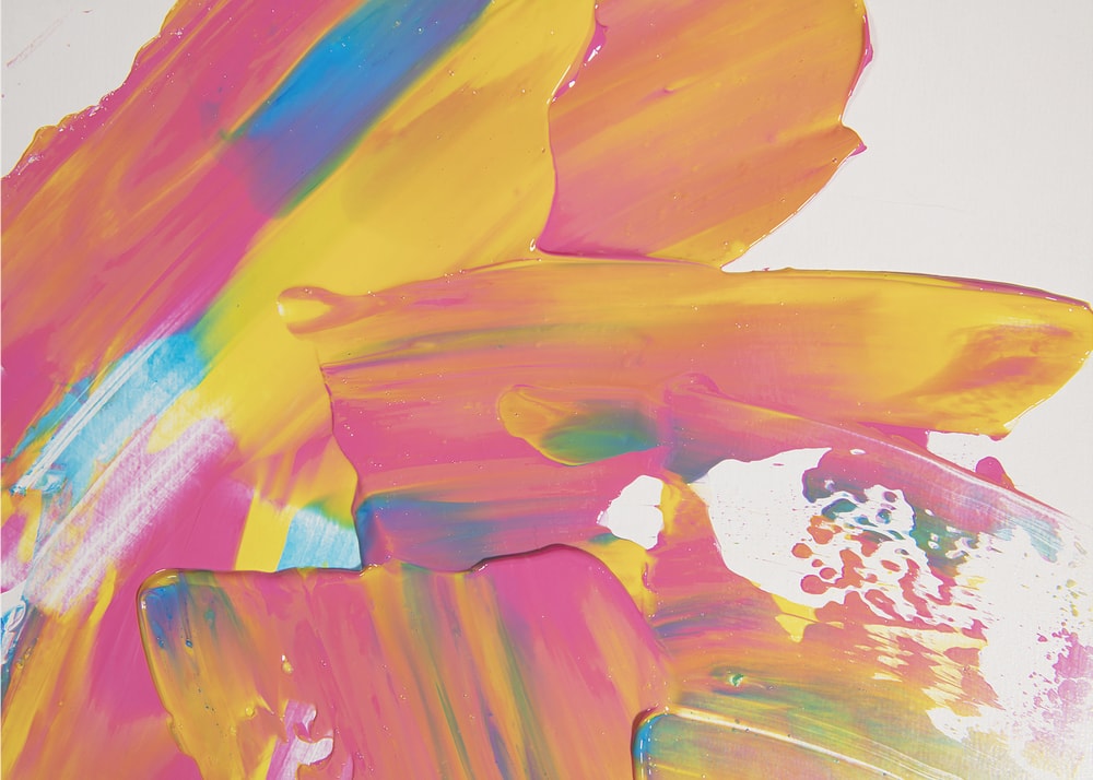 Vibrant Paint Strokes