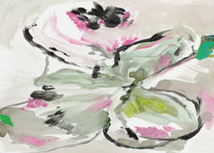 Konst Abstract Purple Violet Pink Hues Floral 1 – kvalitetsprodukt för ett vackrare och mer hållbart hem