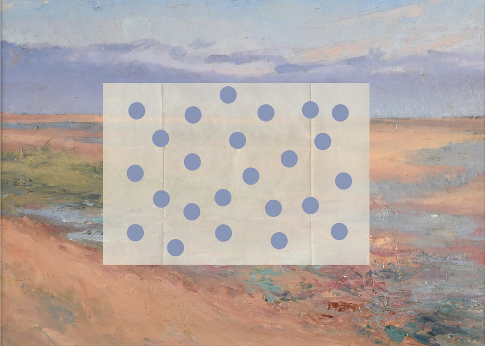 Abstract Dotted Landscape