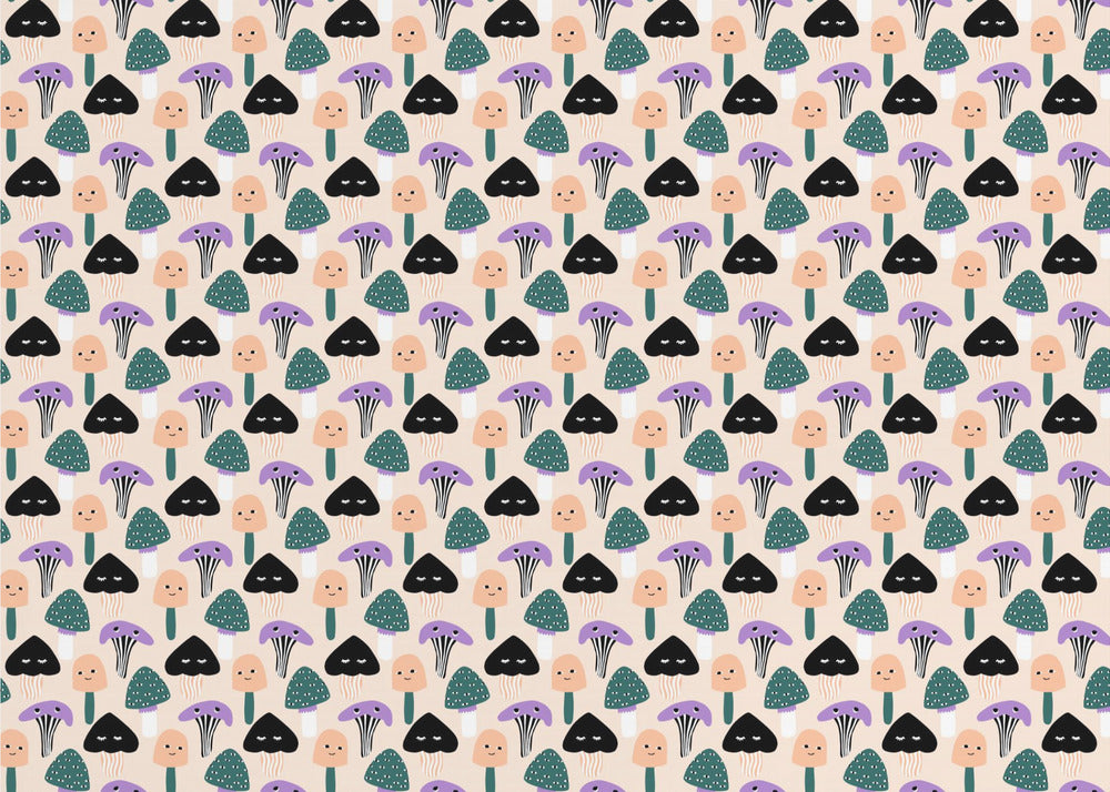Magic Mushrooms (pattern design)