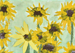 Konst Sunflowers By James Hefer – kvalitetsprodukt för ett vackrare och mer hållbart hem