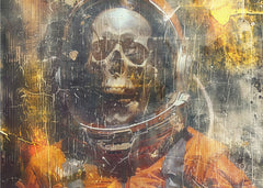 Eerie Space Skull
