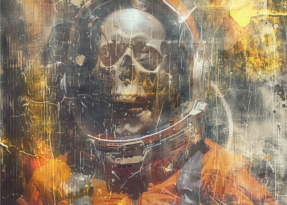 Eerie Space Skull