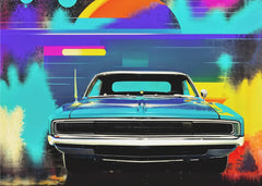 Graffiti machine series - Dodge Charger 1968 – kvalitetsprodukt för ett vackrare och mer hållbart hem
