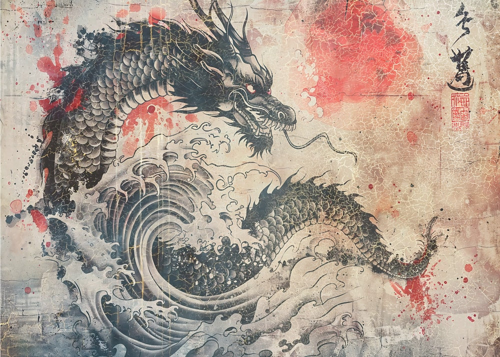 Japanese Dragon Waves