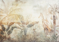 Djungel Jungle Leaves Art Illustration Wallart 06 – kvalitetsprodukt för ett vackrare och mer hållbart hem
