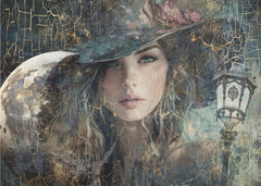 Mystical Moonlit Gaze