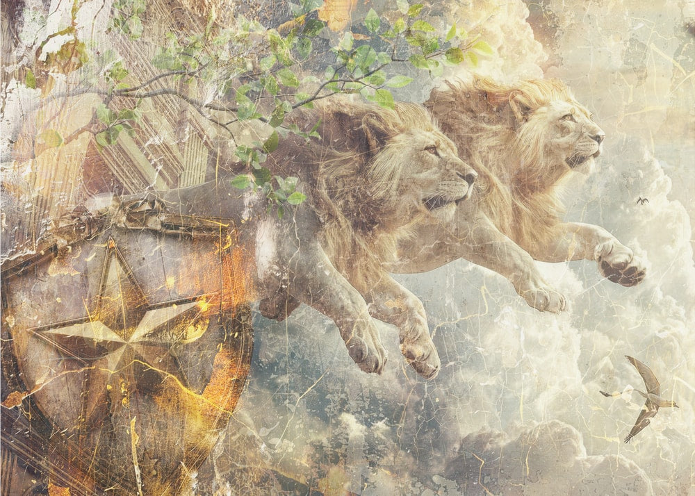 Celestial Lion Guardians