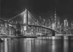 Brooklyn Bridge Night Glow