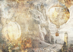 Colossal Head Airship Journey