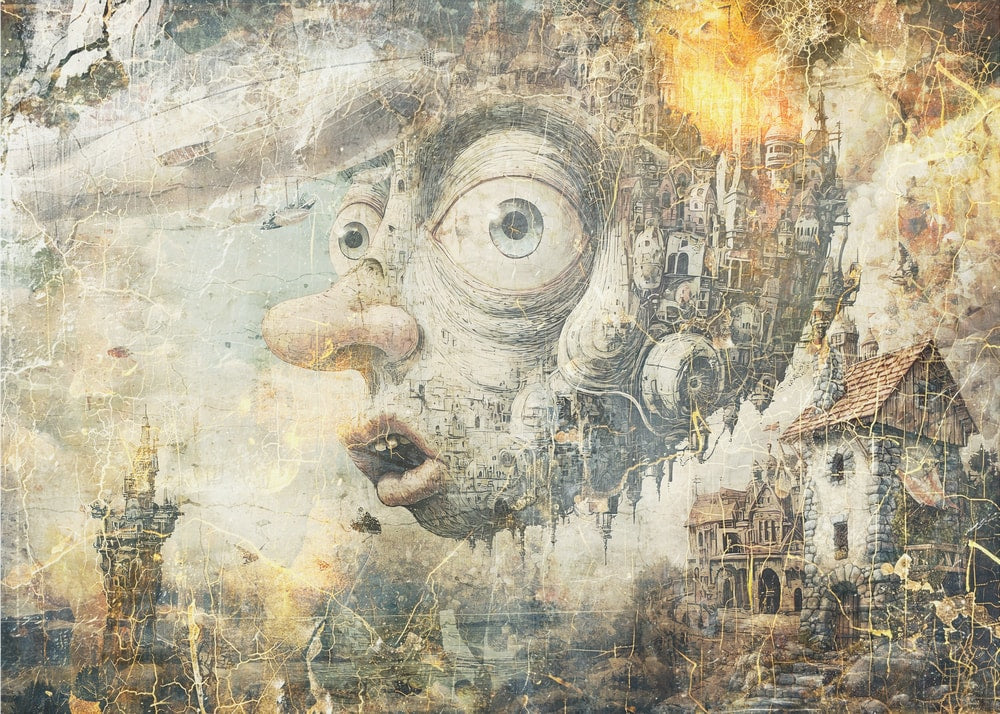 Steampunk Moon City