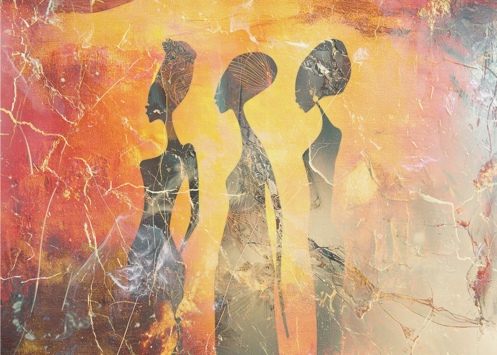Vibrant African Women