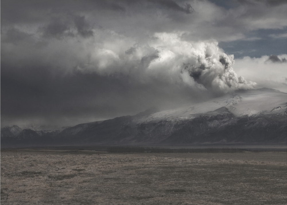 Dramatic Volcanic Eruption