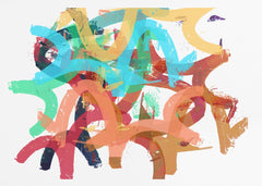 Vibrant Abstract Strokes