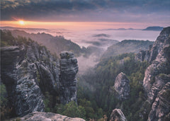 Landskap Sunrise on the Rocks – kvalitetsprodukt för ett vackrare och mer hållbart hem