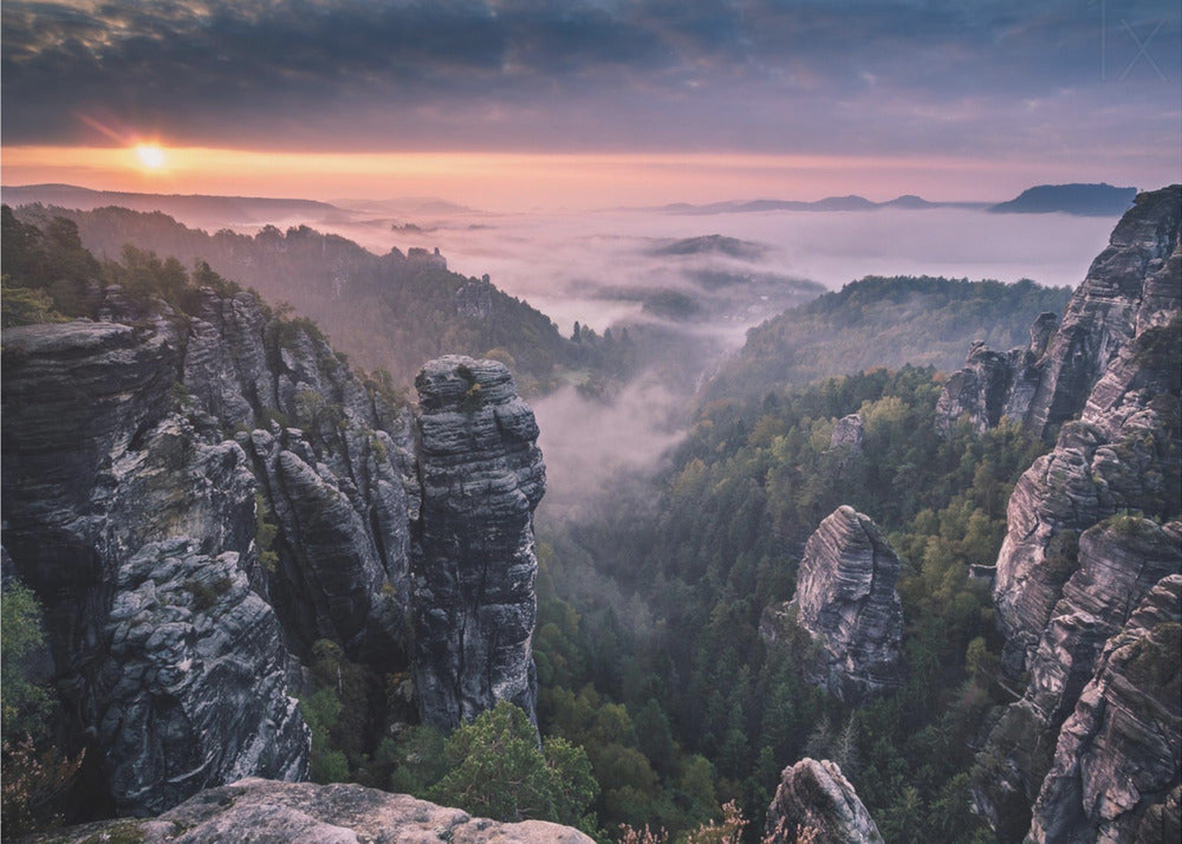 Sunrise on the Rocks