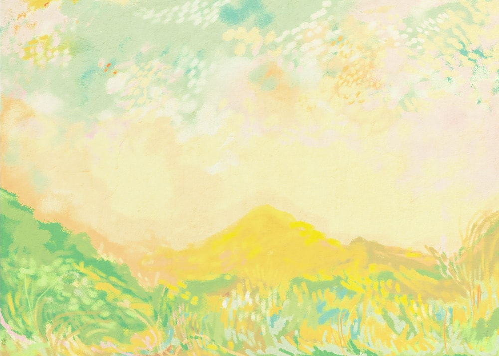 Sunny Pastel Fields