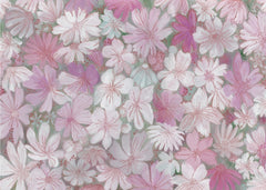 Soft Pink Floral Garden