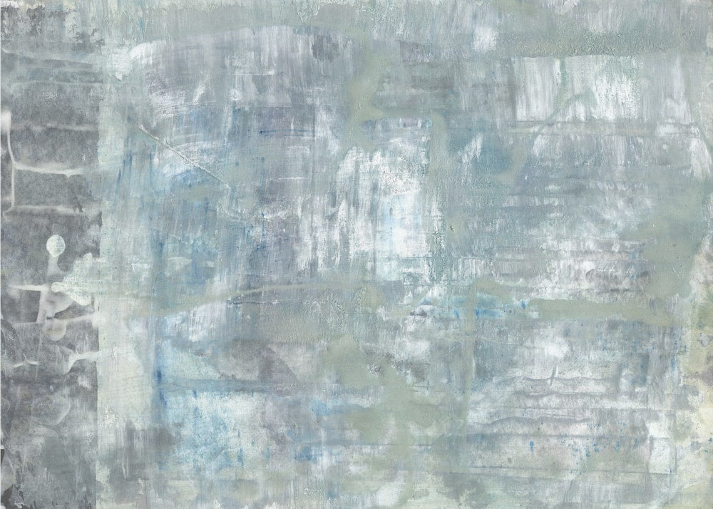 Serene Blue Gray Abstract