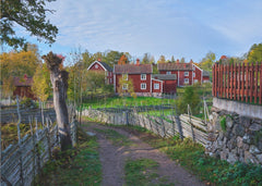 Autumn Swedish Village