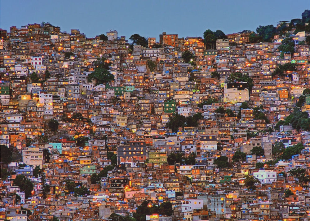 Nightfall in the Favela da Rocinha