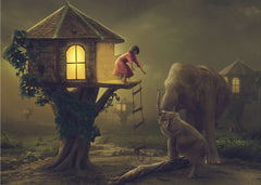Magical Treehouse Elephants