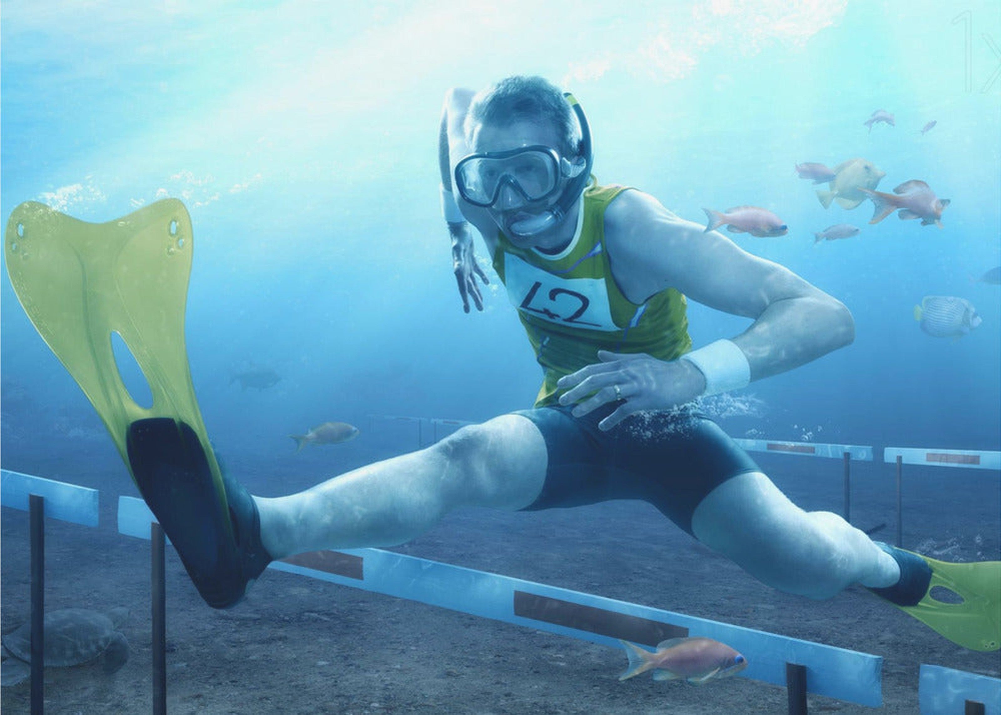 Underwater Hurdling