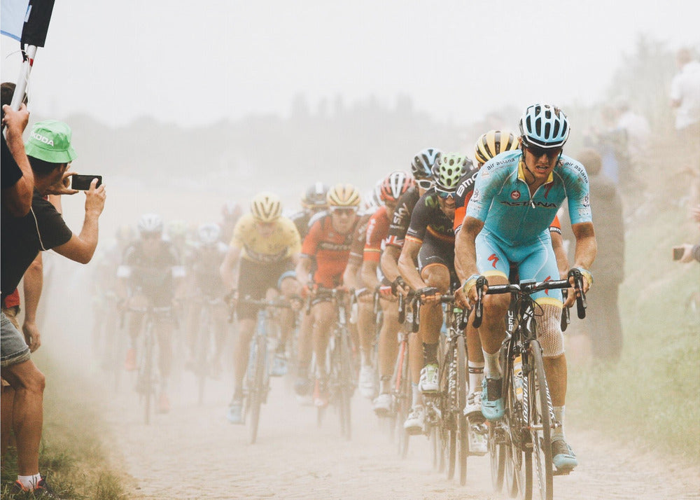 Cycling in the dust