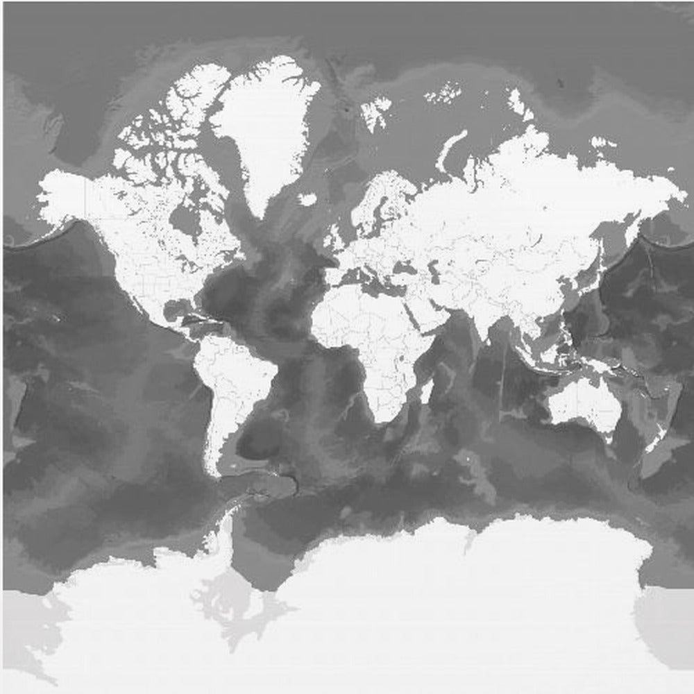 Olson world map