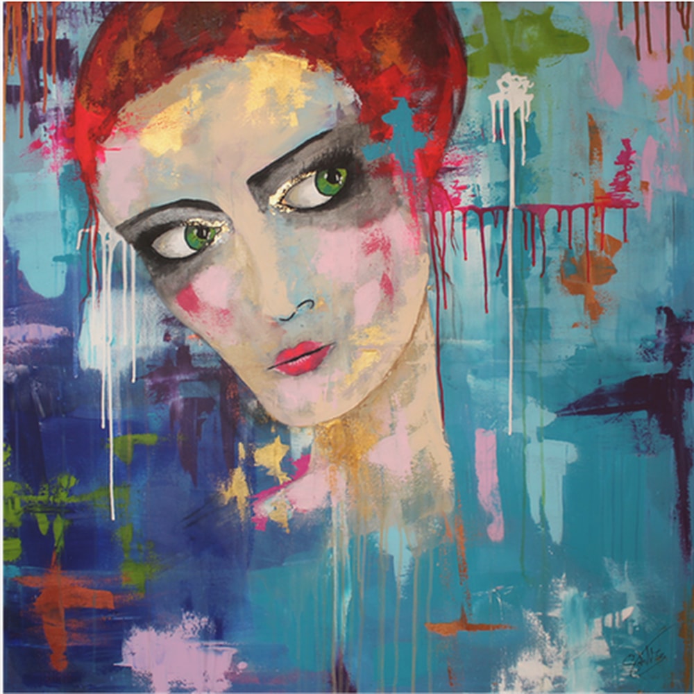 Expressive Red Hair Portrait