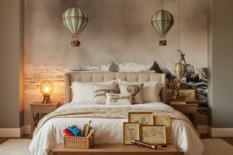 Andréexpeditionen - Lägret - Historisk polarexpedition fototapet från 1897