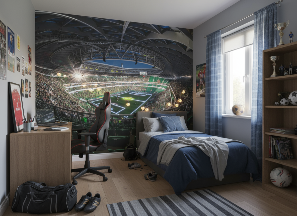 Shining Stadium in Beijing - fotbollens magi