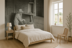 Reveal Wallpaper Tröskning – Historisk charm för moderna hem – kvalitetsprodukt för ett vackrare och mer hållbart hem