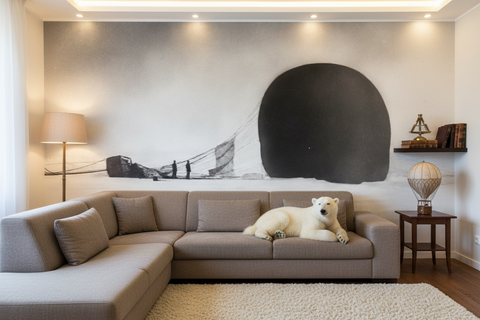 Andréexpeditionen - Örnen på isen - Historisk polarexpedition tapet